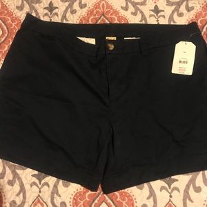 Faded Glory black shorts